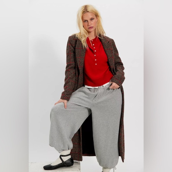 Free People Porta Cashmere Henley Sweater - Picture 4 of 4